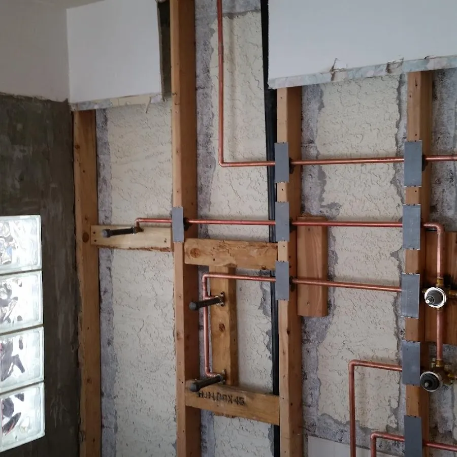 Copper pipe installation for Repiping in Makawao